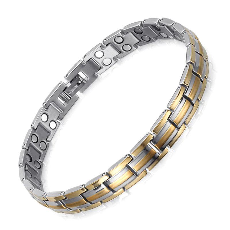 High Gauss Most Effective Powerful Women Titanium Magnetic Therapy Bracelet