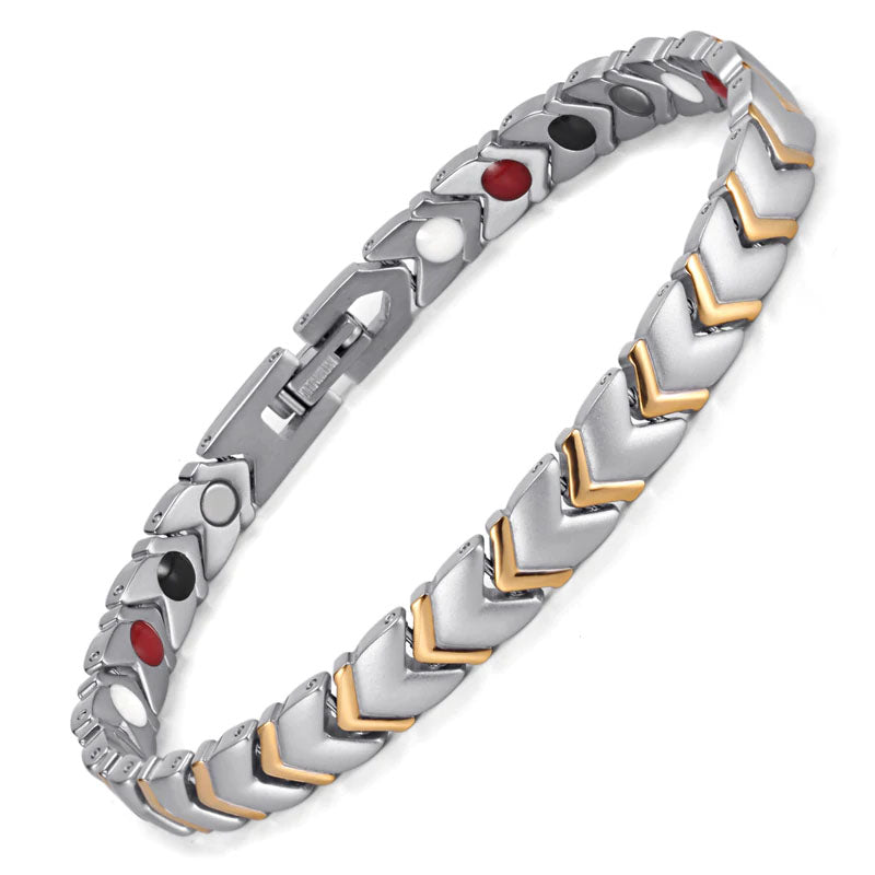 Powerful Energy Woman's Titanium Magnetic Bracelets for Pain